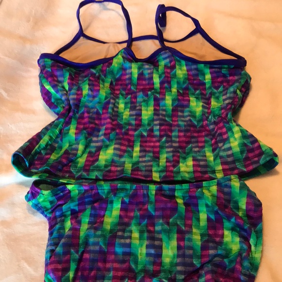 Blue Green Purple Tankini 💥3 for $25 - Picture 5 of 5